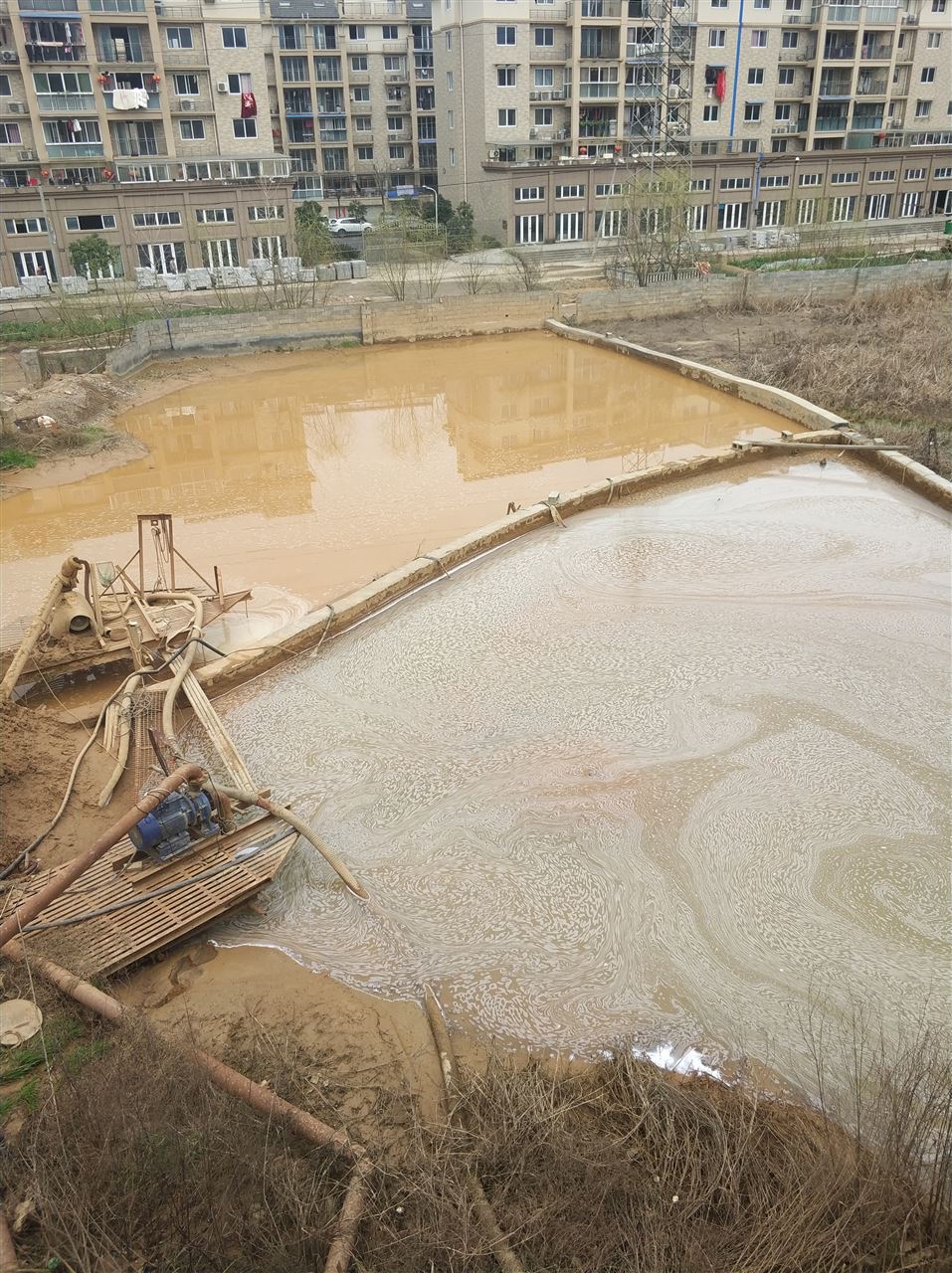 长沙沉淀池淤泥清理-厂区废水池淤泥清淤